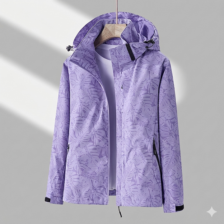 Wind- und wasserdichte Jacke für Damen