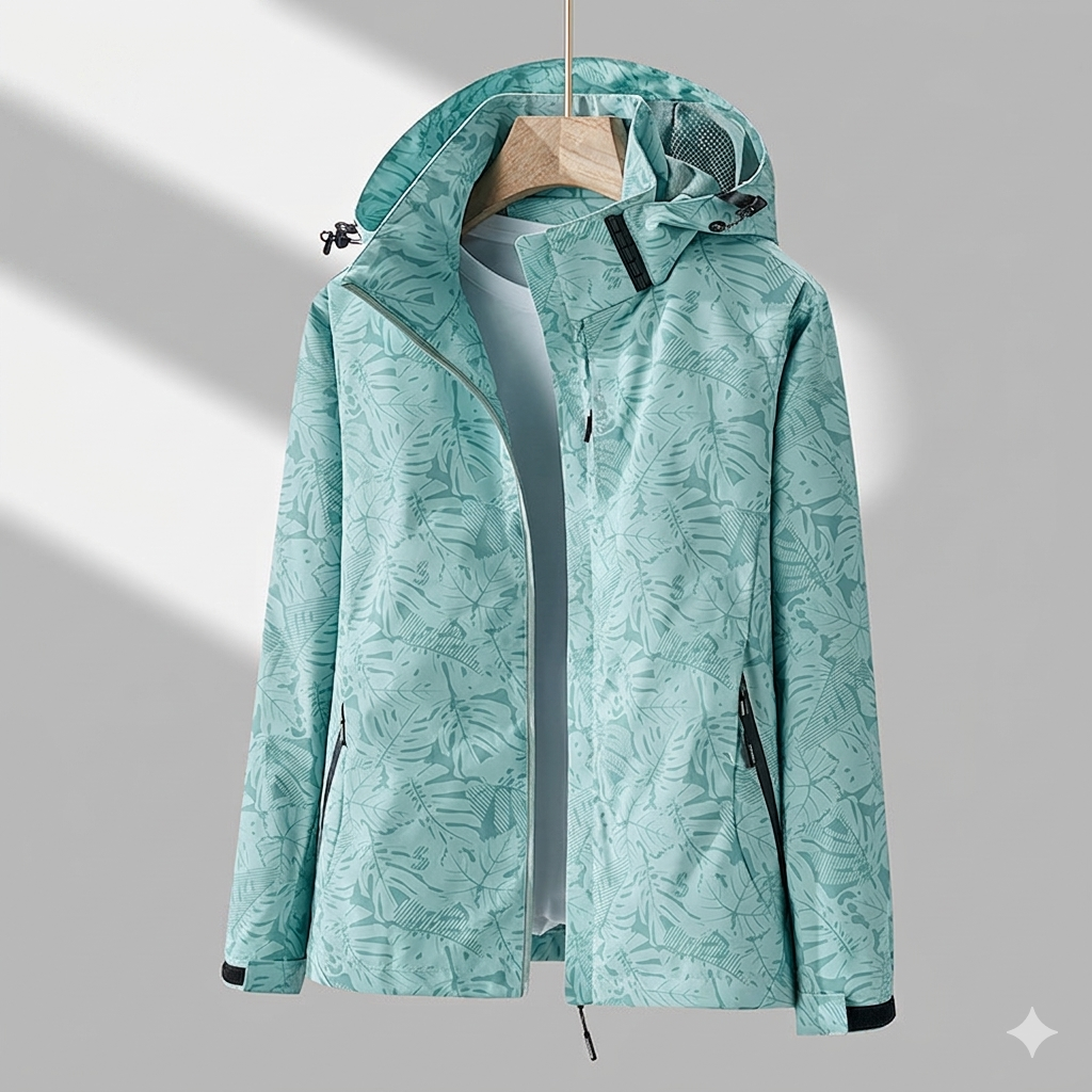 Wind- und wasserdichte Jacke für Damen
