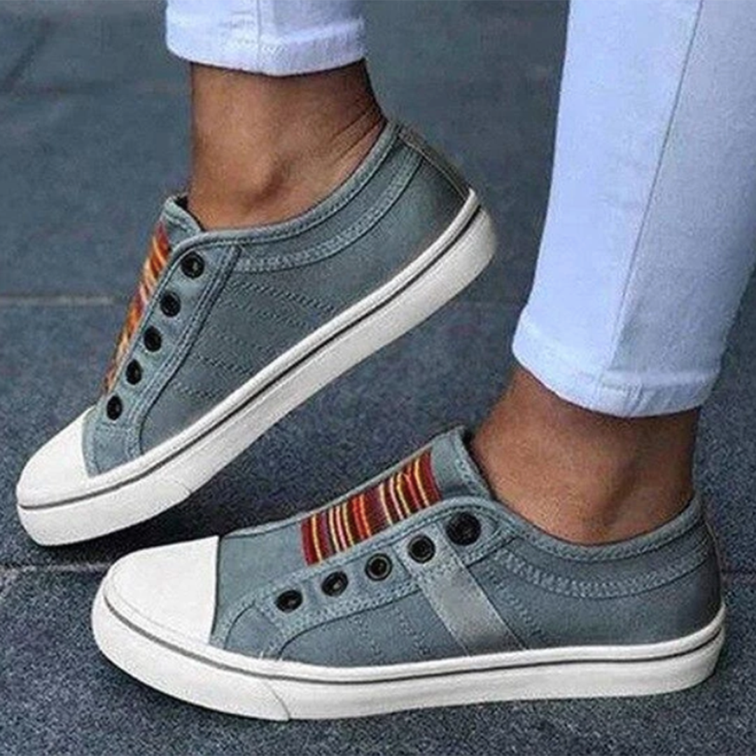 Lässige Turnschuhe Zum Hineinschlüpfen