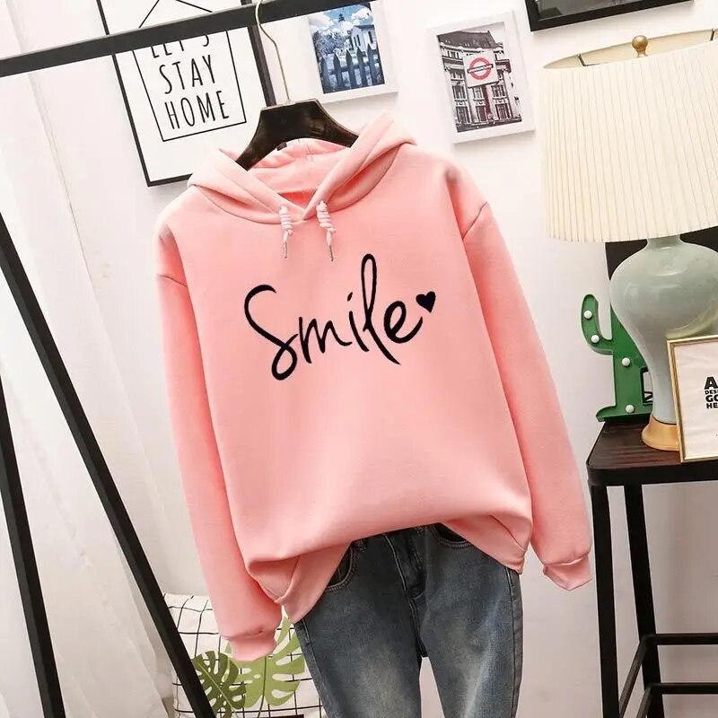 Janet Smile-Love Kapuzenpullover