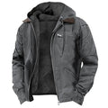 Herren Winterparka | Kapuze mit Kordelzug | Windabweisend & warm