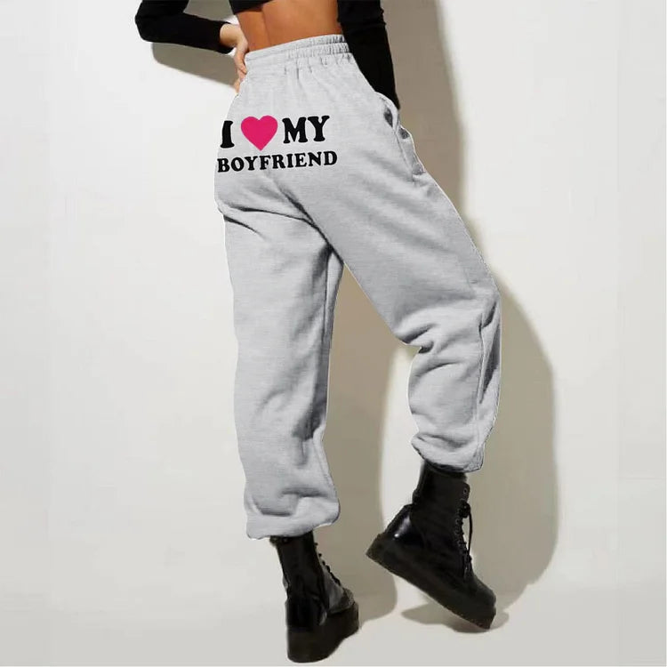 I Love My Boyfriend Jogginghose