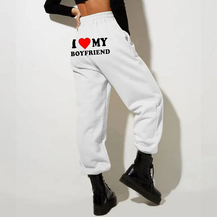 I Love My Boyfriend Jogginghose