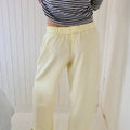 Loose fit Gestreift Elastisch Taille Hose
