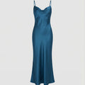 Elegantes Satin-Kleid Damen