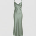 Elegantes Satin-Kleid Damen