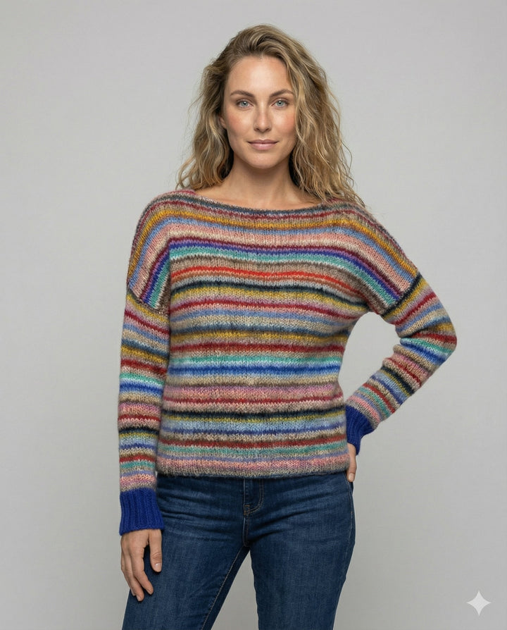 Damen Norwegerpullover mit Stilvollem Design & Gemütlicher Passform | EB