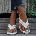 Elegante Orthopädische Zehensandalen mit Schmuckdetails