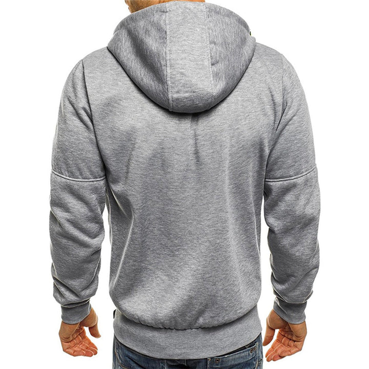 Lässiger Herren-Hoodie mit Reißverschluss