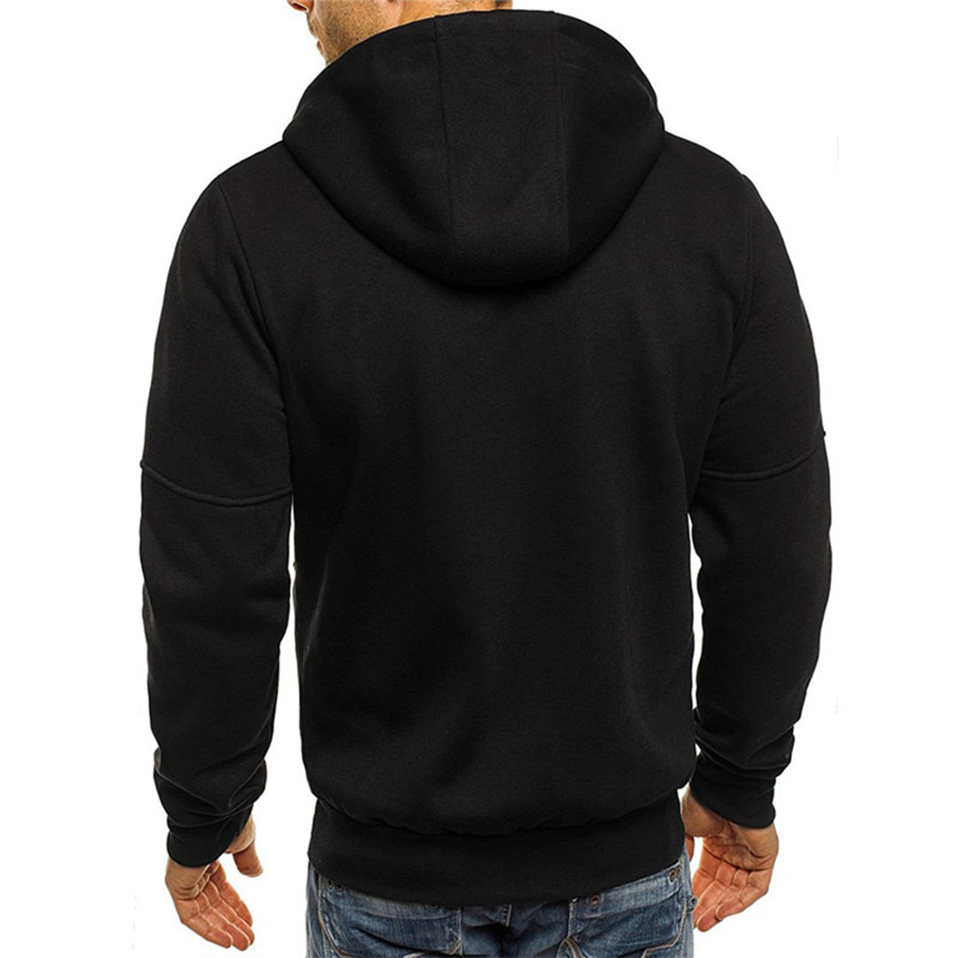Lässiger Herren-Hoodie mit Reißverschluss