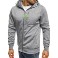 Lässiger Herren-Hoodie mit Reißverschluss
