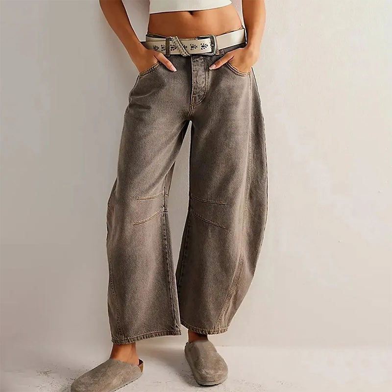 Weit geschnittene Damenjeans