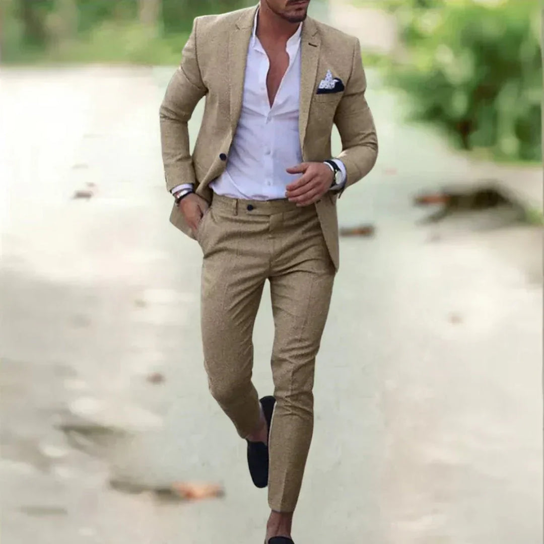 Herren Formeller Hochzeitsanzug-Set