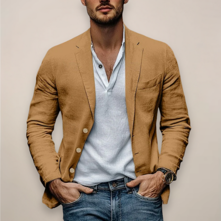 Herren Casual Blazer Sommerstil Modern