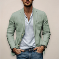 Herren Casual Blazer Sommerstil Modern