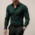 Stilvolles Herren Frühjahrs Slim Fit Hemd