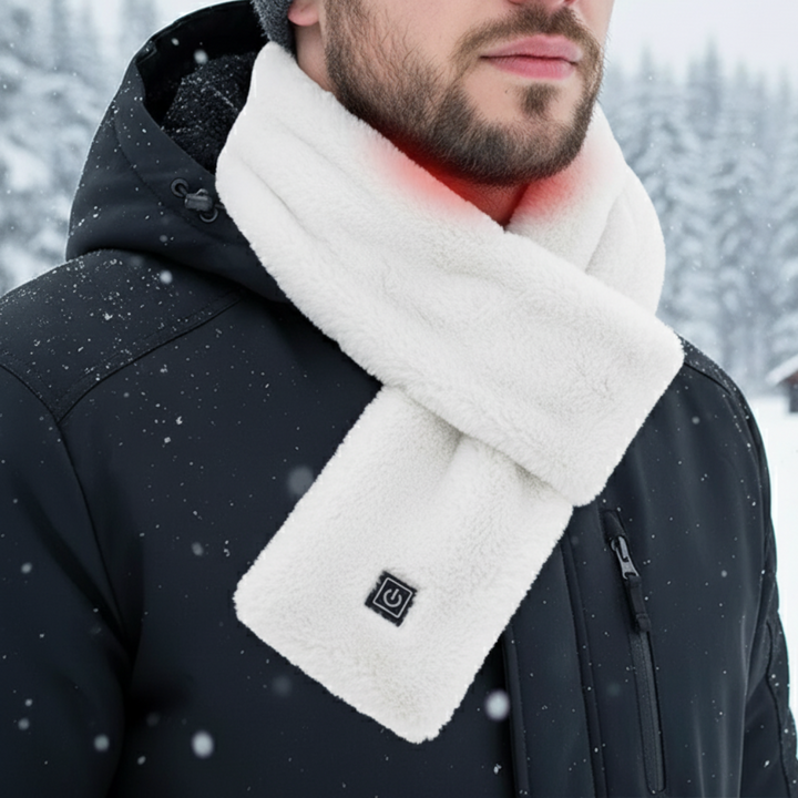Nackenwärmer Heizschal mit 3 Temperaturstufen & USB-C