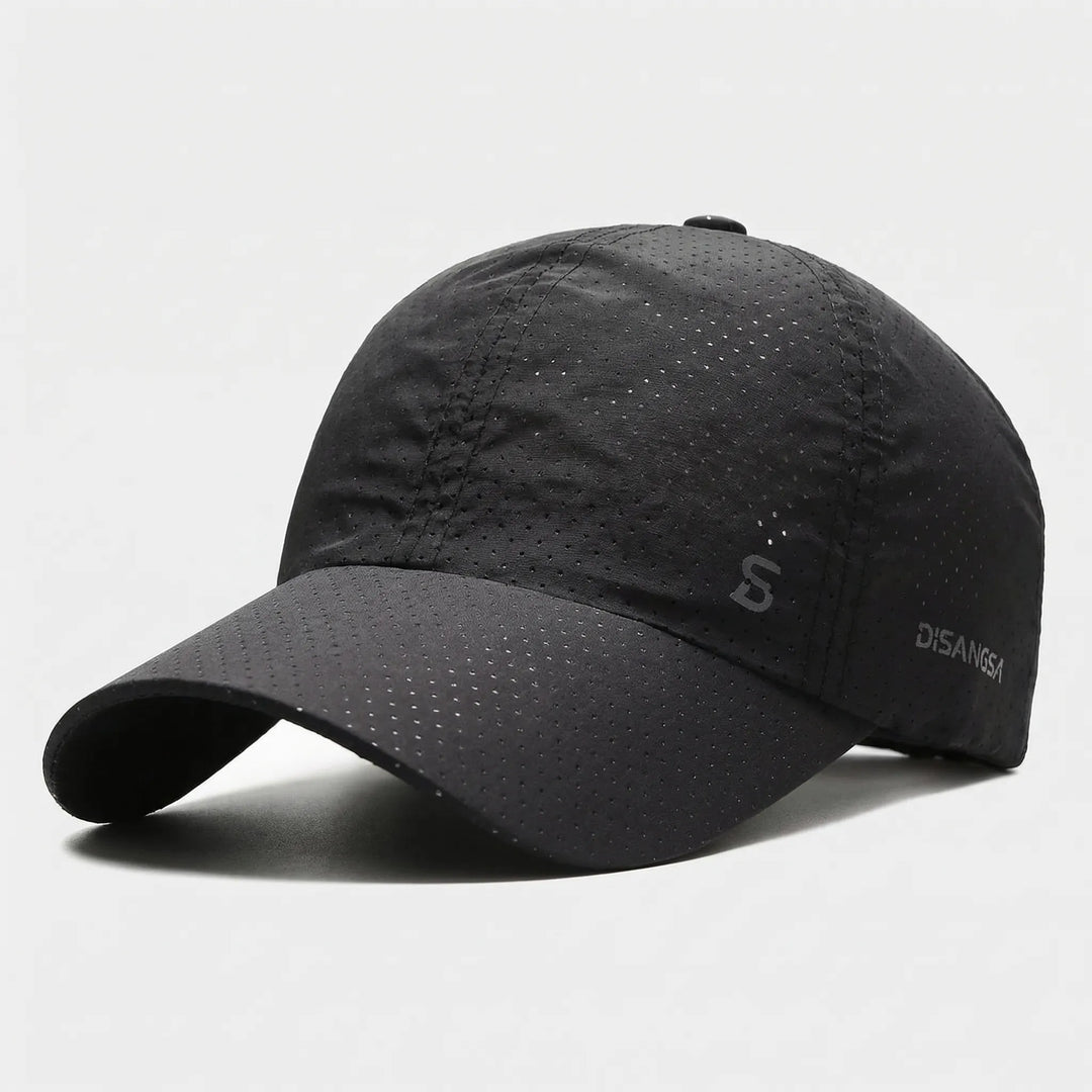 Leichte Perforierte Baseballkappe mit Mesh-Seiten, Atmungsaktiv