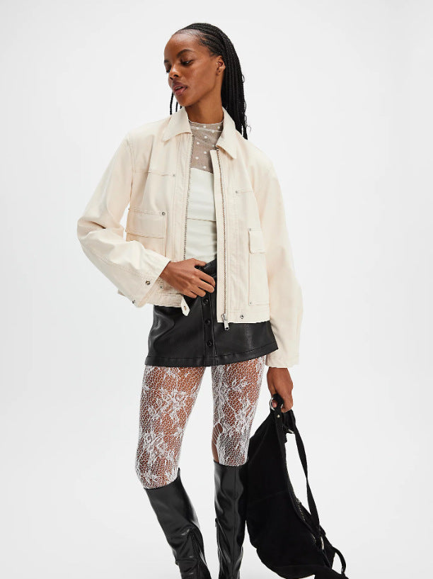 Damen Leichte Utility-Jacke