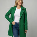 Damen Longblazer Damen mit Struktur