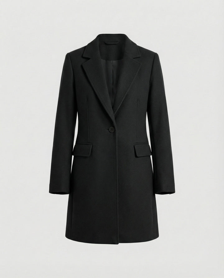 Damen Longblazer Damen mit Struktur