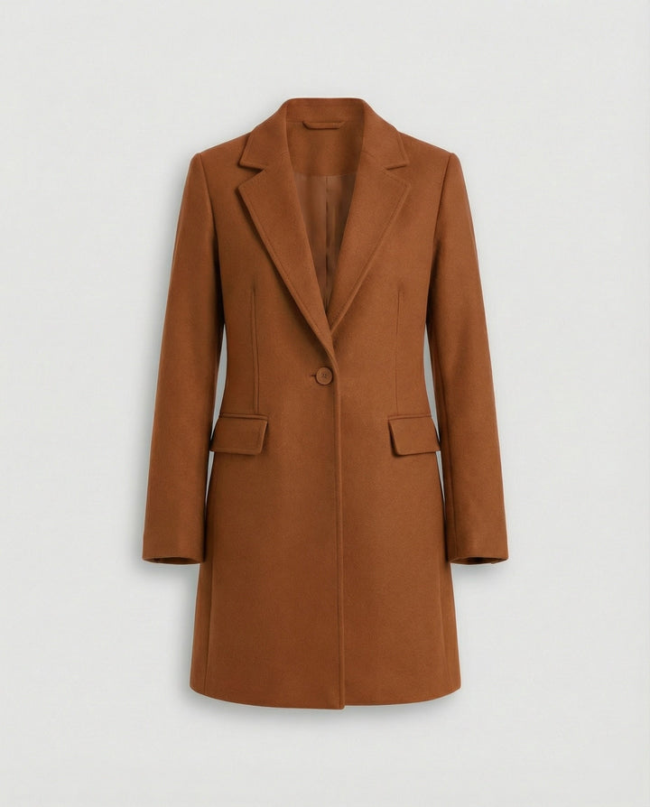 Damen Longblazer Damen mit Struktur