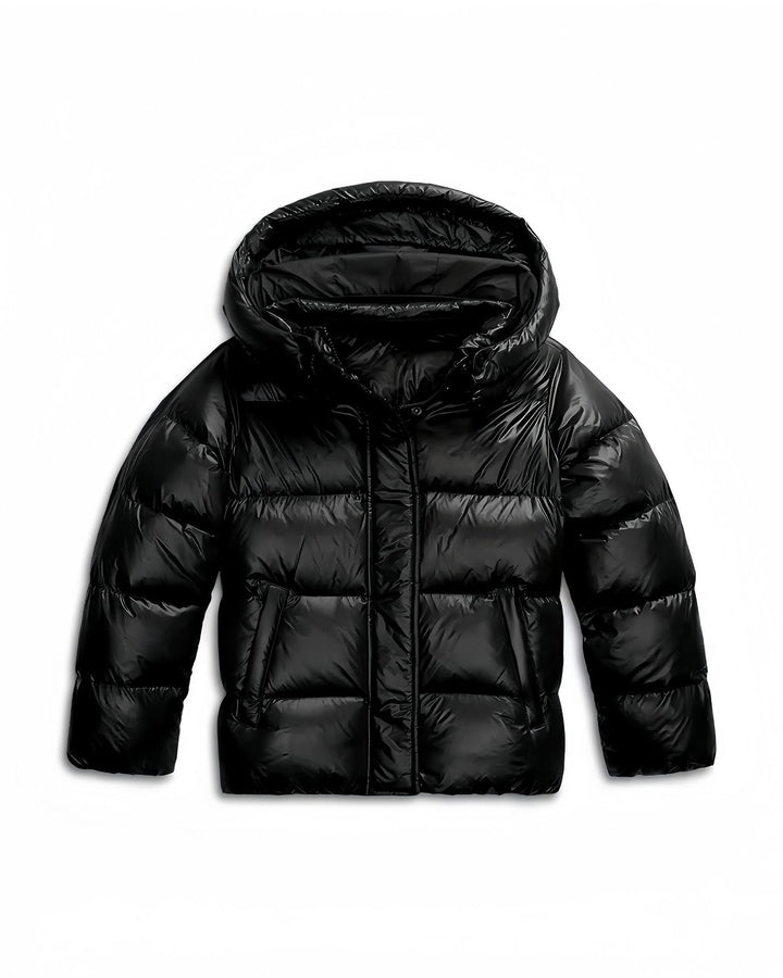 Damen Steppjacke mit Kapuze & Taschen