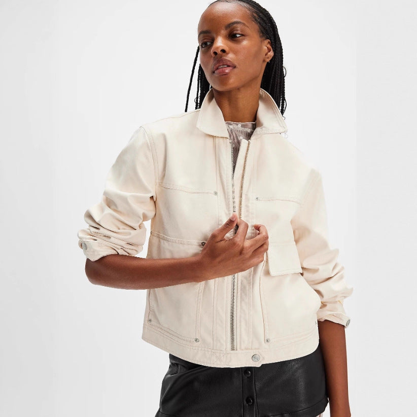Damen Leichte Utility-Jacke