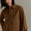 Damen Leichte Utility-Jacke