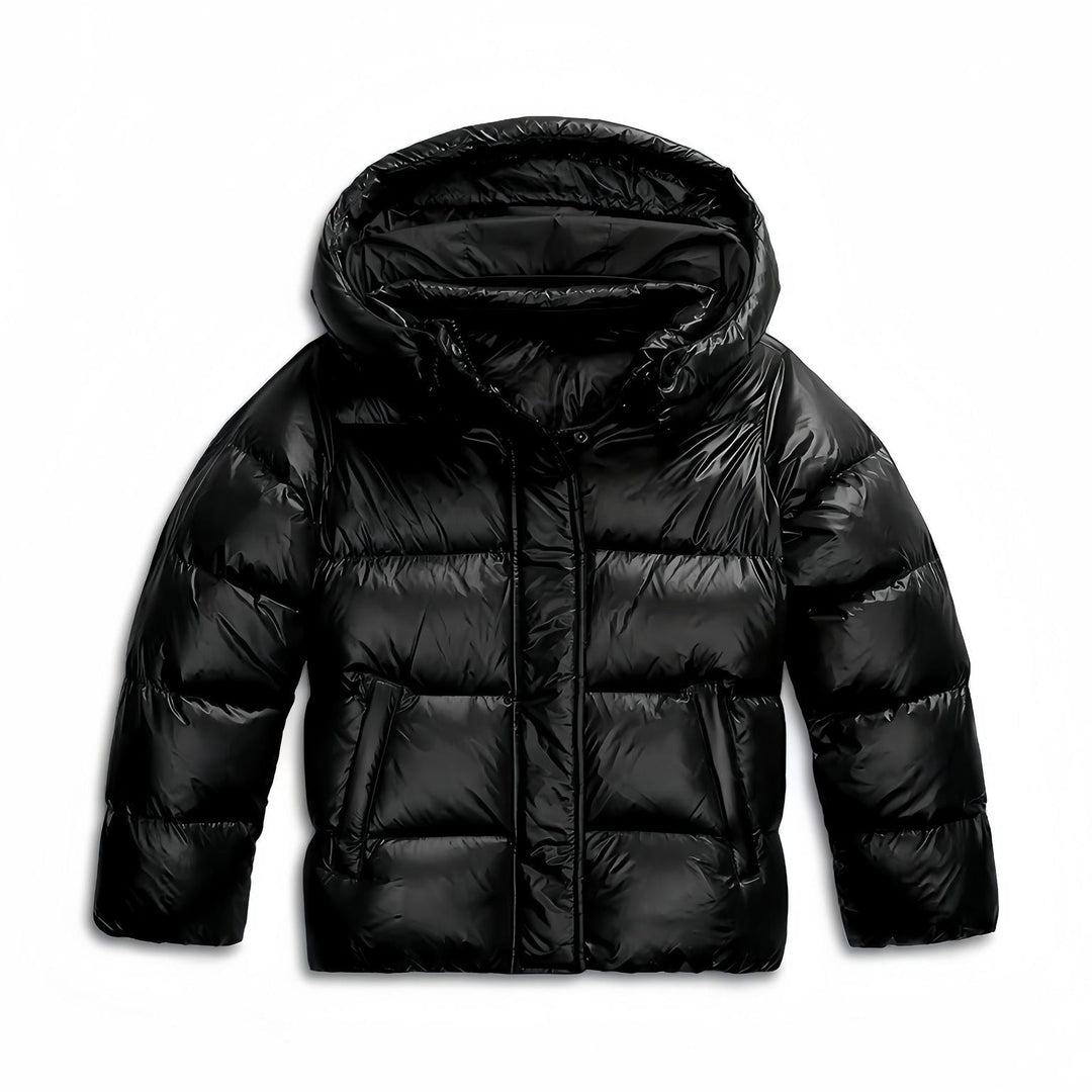 Damen Steppjacke mit Kapuze & Taschen
