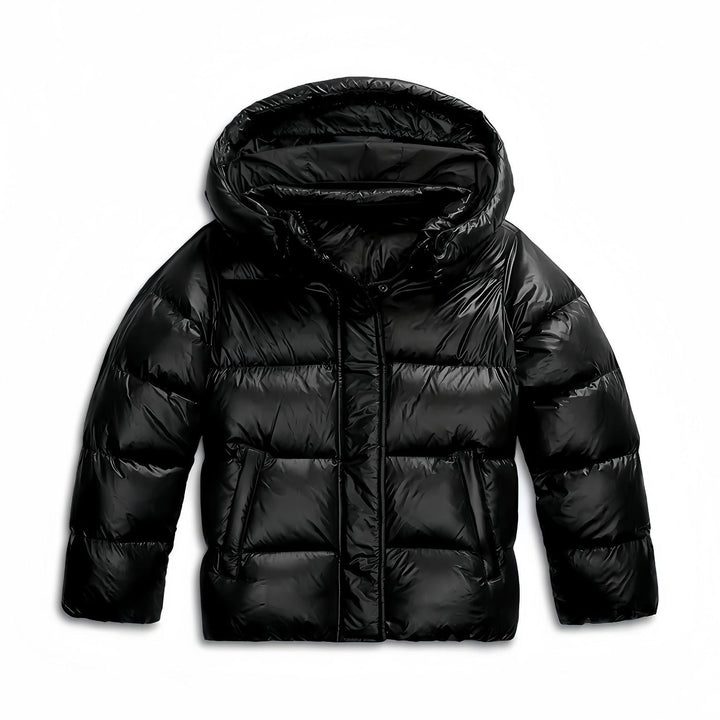 Damen Steppjacke mit Kapuze & Taschen