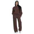 Damen Sportliches Sweatshirt und Hosen Set