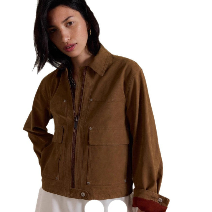 Damen Leichte Utility-Jacke