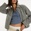 Damen Leichte Utility-Jacke