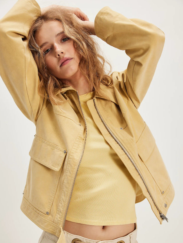 Damen Leichte Utility-Jacke