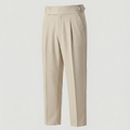 Herren Elegante Freizeithose mit hohem Bund