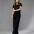 Glitzer Jumpsuit Damen Elegant