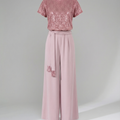 Glitzer Jumpsuit Damen Elegant