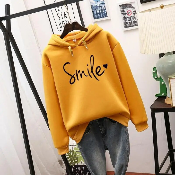 Janet Smile-Love Kapuzenpullover