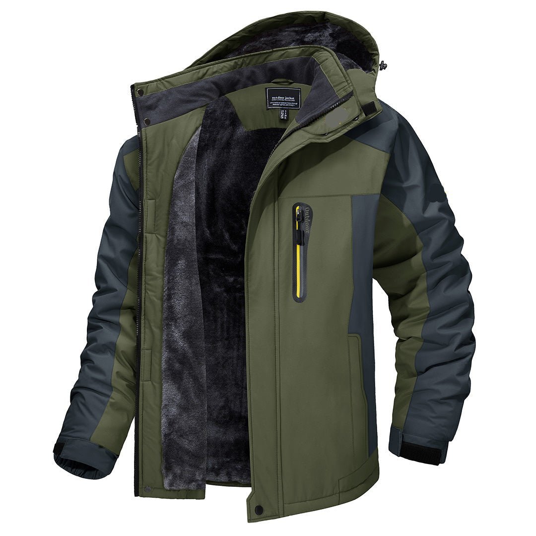 Performance-Winterjacke für jedes Wetter mit Kapuze, Wasserdicht & Winddicht