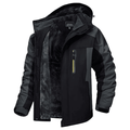 Performance-Winterjacke für jedes Wetter mit Kapuze, Wasserdicht & Winddicht