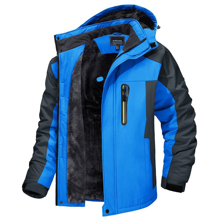 Performance-Winterjacke für jedes Wetter mit Kapuze, Wasserdicht & Winddicht