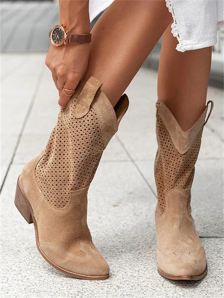 Hochwertige Lederstiefel