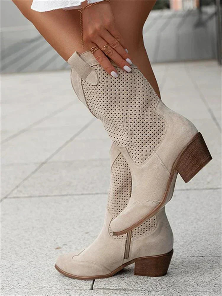 Hochwertige Lederstiefel