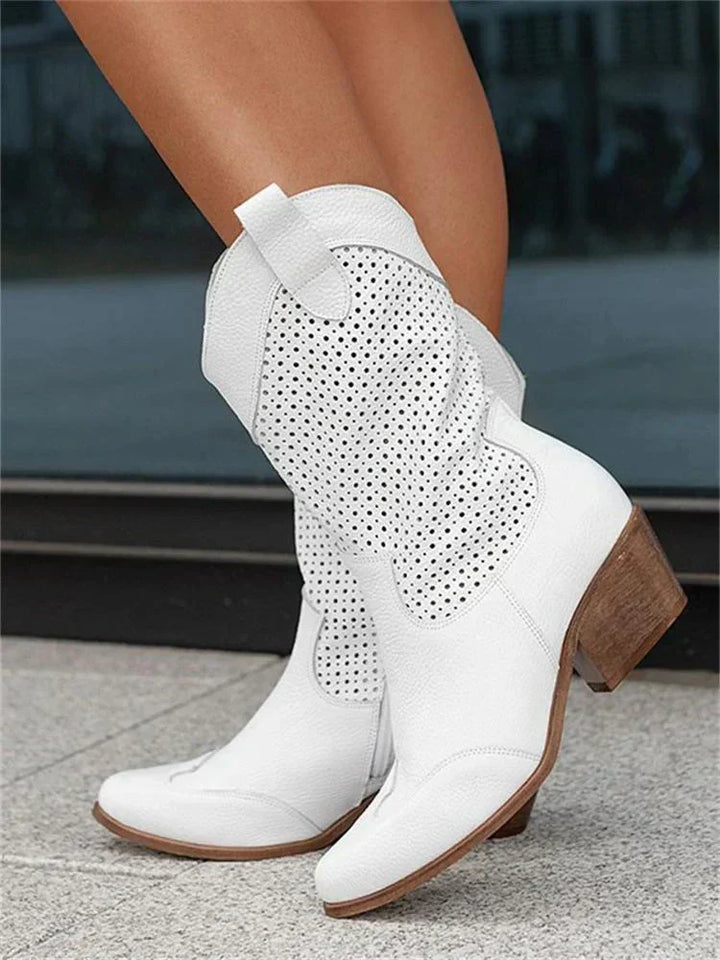 Hochwertige Lederstiefel