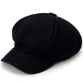 Baskenmütze Kappe – Winddichte Wollkappe für Damen und Herren, Herbst und Winter