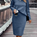 2-teiliges Damen Set aus Pullover und Rock | EB