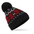 Bommelmütze – Gestrickte Wintermütze mit Bommel für Damen und Herren