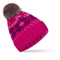 Bommelmütze – Gestrickte Wintermütze mit Bommel für Damen und Herren