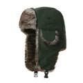 Mütze mit Ohrenklappen – Russische Ushanka Kappe für Männer, Winddicht und Warm